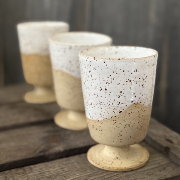 wine glasses handmade made in Finland. Perfect gift, Scandinavian design by Petra Paulina.